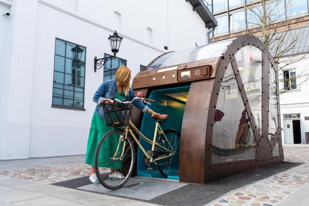 Wypróbuj pierwszy w Polsce automatyczny podziemny parking rowerowy!