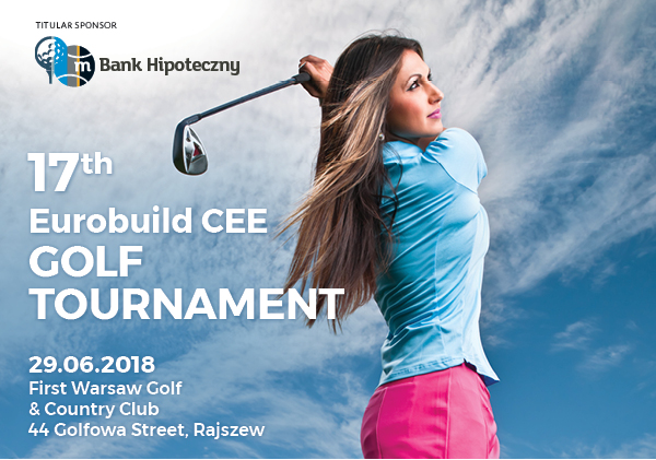 Clubs, a cart, the right gear and the right shoes – and an umbrella just in case. Don’t miss out on the 17th Eurobuild CEE Golf Tournament!