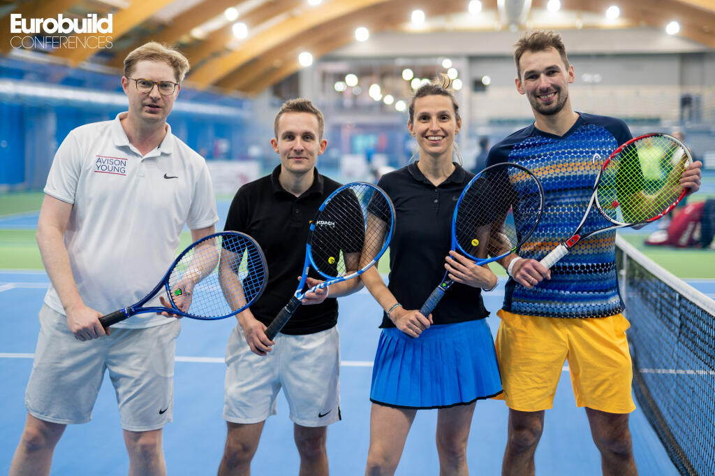 Duo for Victory: Second Edition of the Eurobuild Doubles Tennis Tournament.