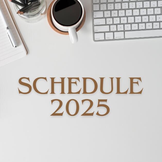 Schedule 2025